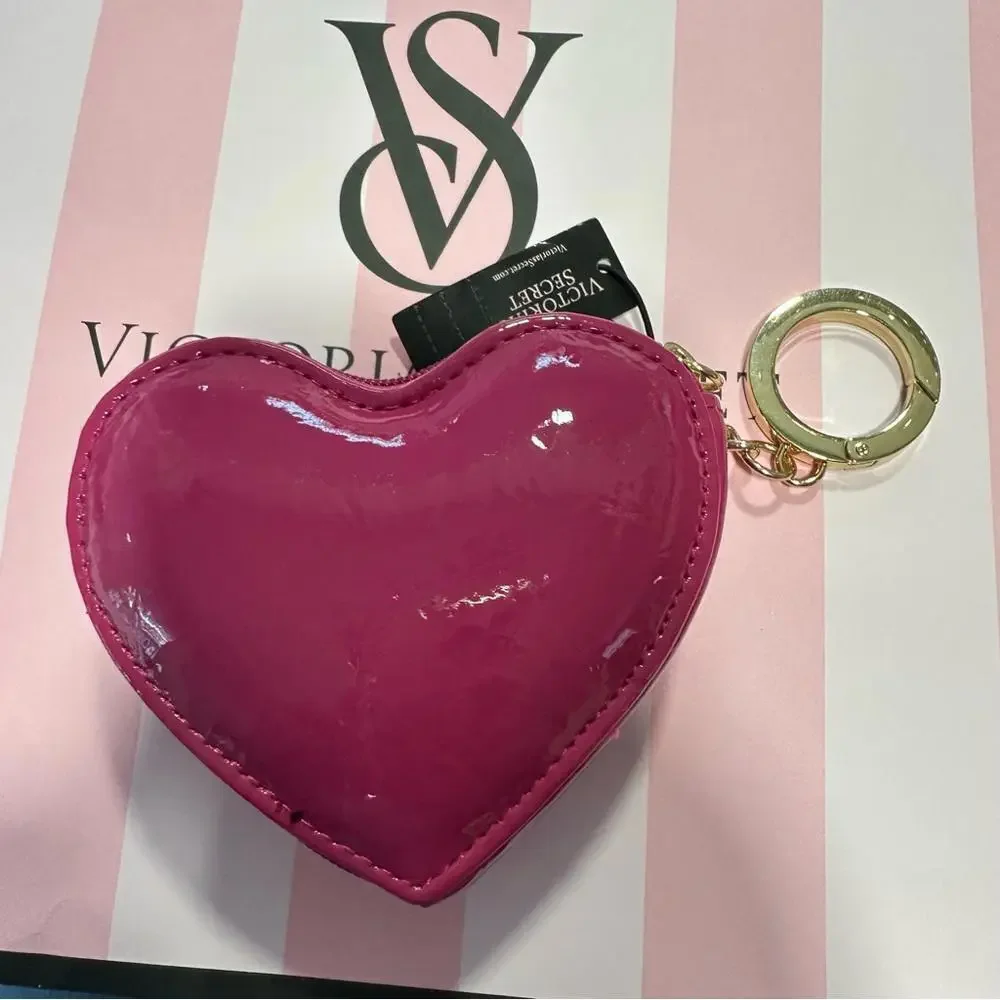 Victoria’s Secert Heart Pouch Keychain
